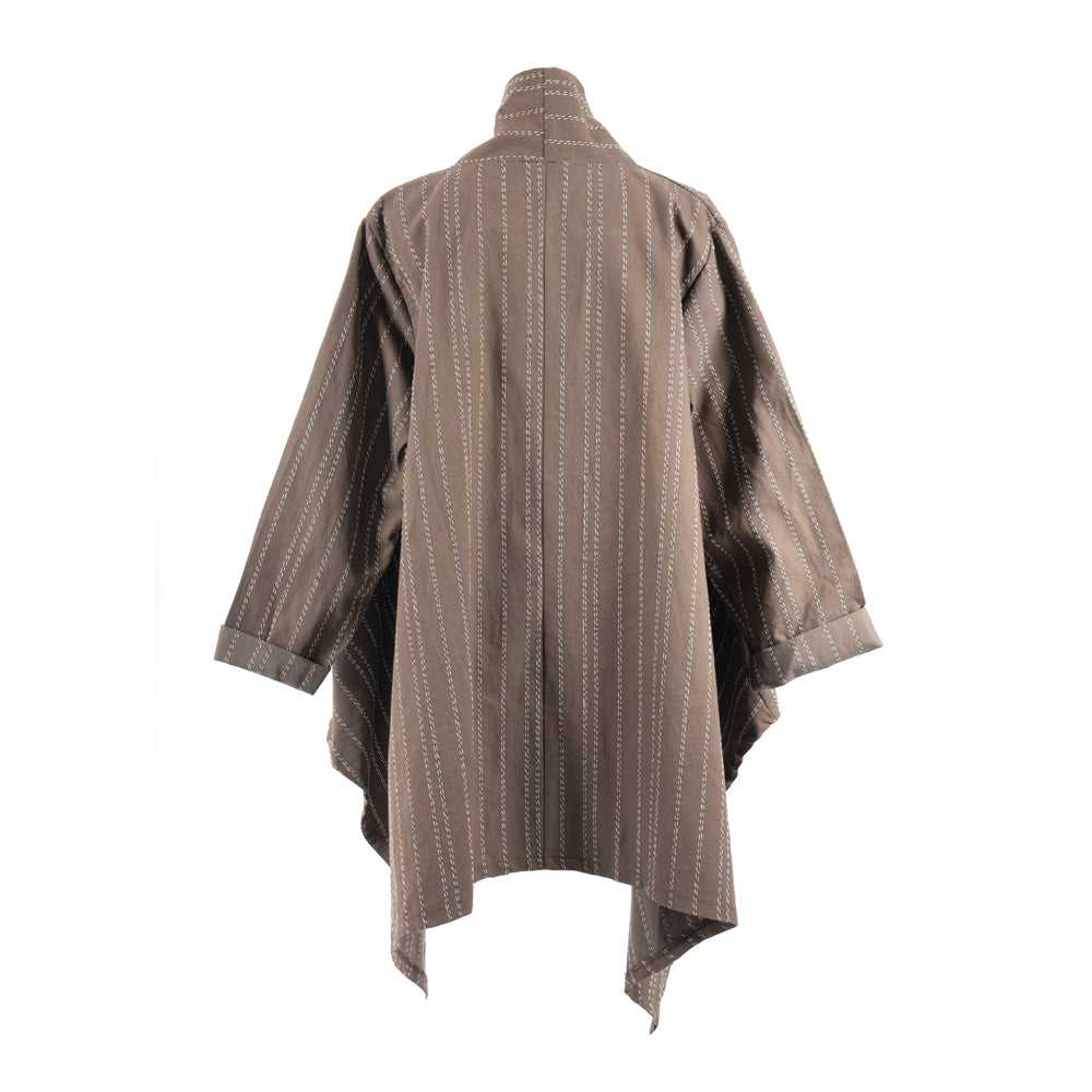 JACKET - 56370 - BROWN