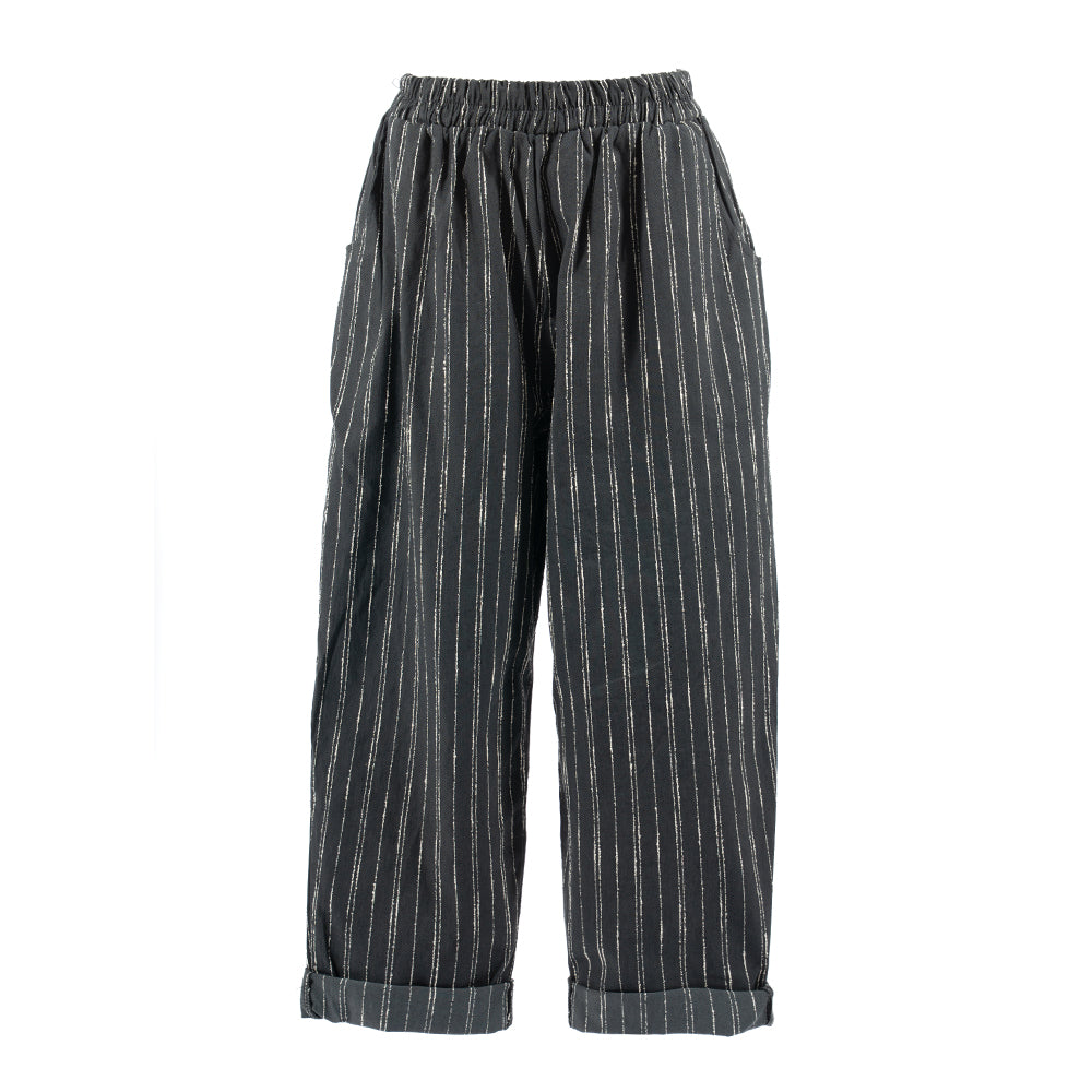 PANTALON RAYAS - 56352 - BLACK