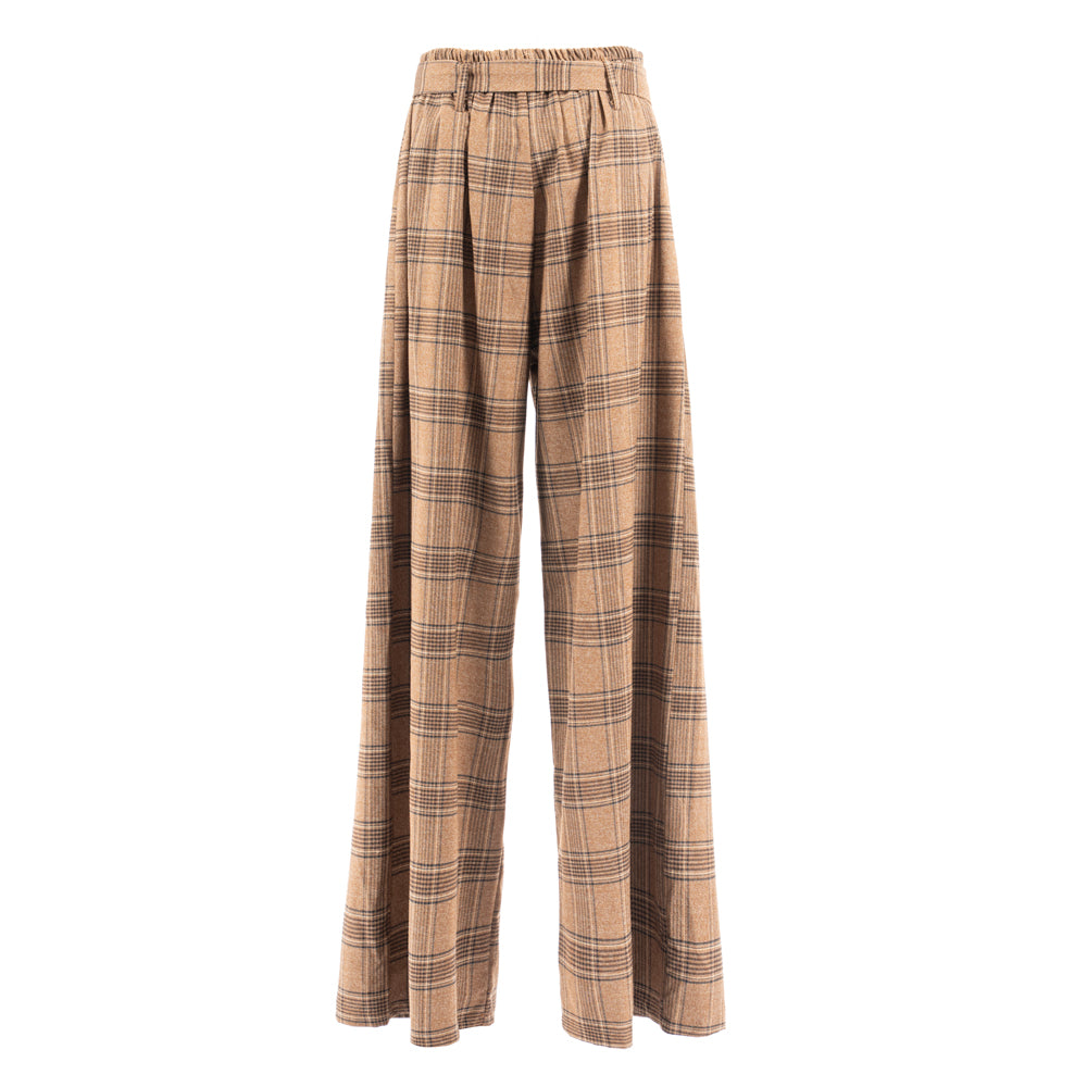 PANTALON CINTURON - 6512-c17 - BROWN