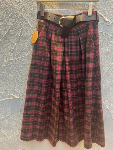 JUPE/SKIRT - 52123 - QST - PINK & BROWN