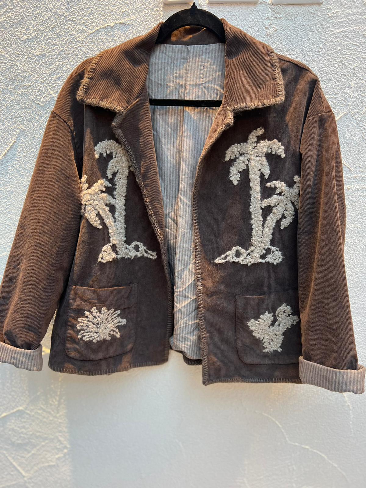 VESTE GILET - BROWN - 1100336VEL