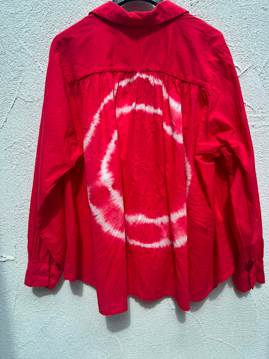 CHEMISE/TUNIQUE - RED & WHITE - 80996