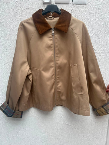 WOMEN'S JACKET - BROWN - DL30211