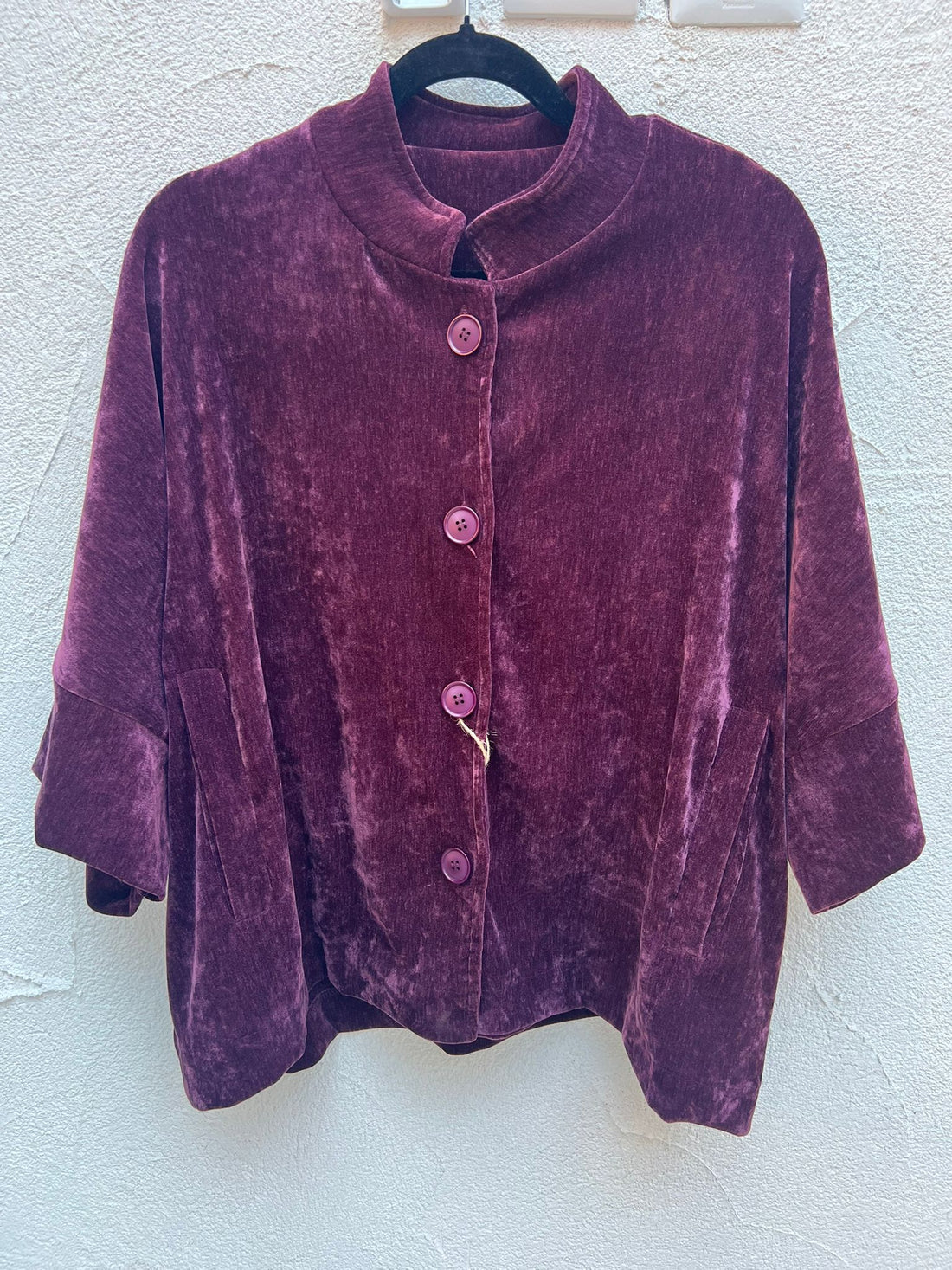 VESTE GILET - 77889 - PURPLE