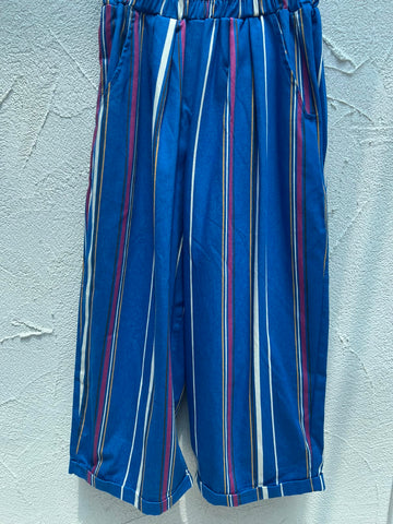 PANTALON - BLUE, WHITE & MAROON - 950360cot