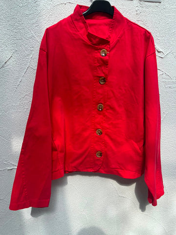 VESTE GILET - RED - 83893