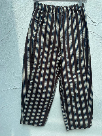 PANTALON - BROWN, BLUE & WHITE - ART-21469