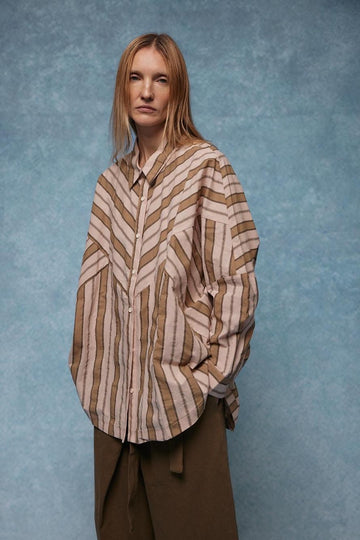 CAMICIA - BEIGE - QC6169
