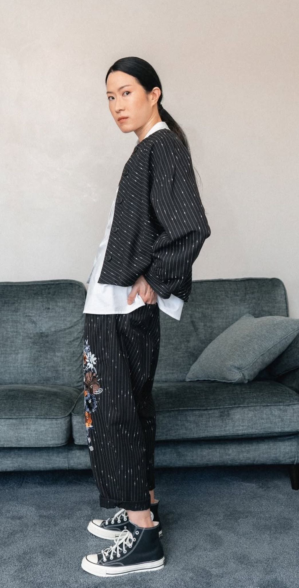 WOMAN JACKET - BLACK - 125113