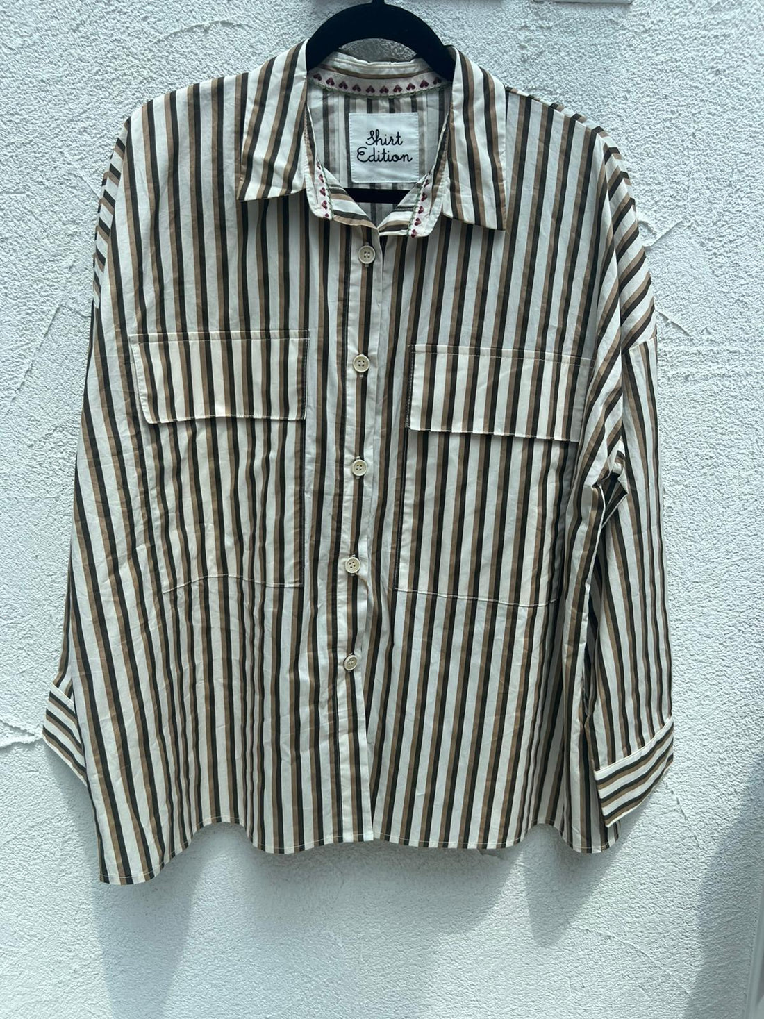 CAMICIA - DARK BROWN - ML3479