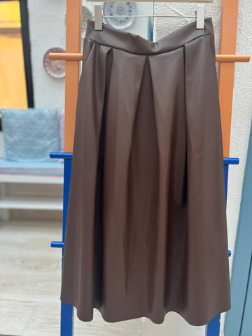 JUPE/SKIRT - BROWN - 22607