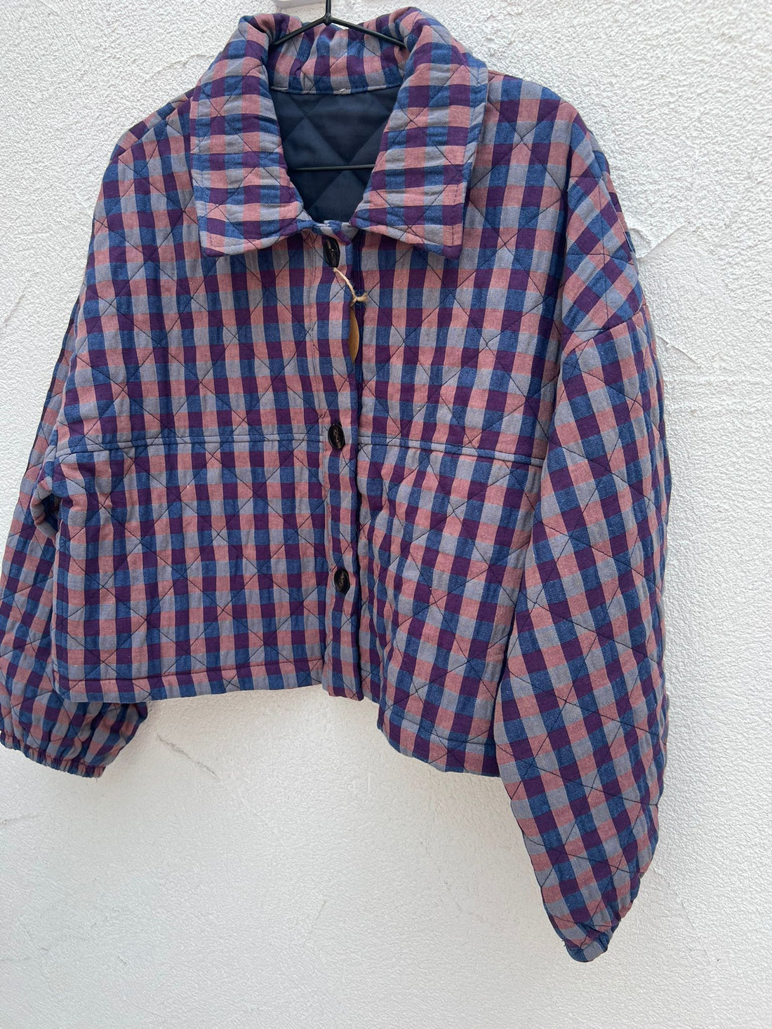 VESTE GILET - PURPLE & BLUE - 1100939-3005