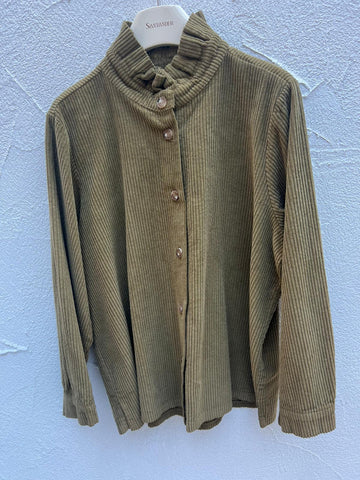 CHEMISE/TUNIQUE - OLIVE GREEN - 5992