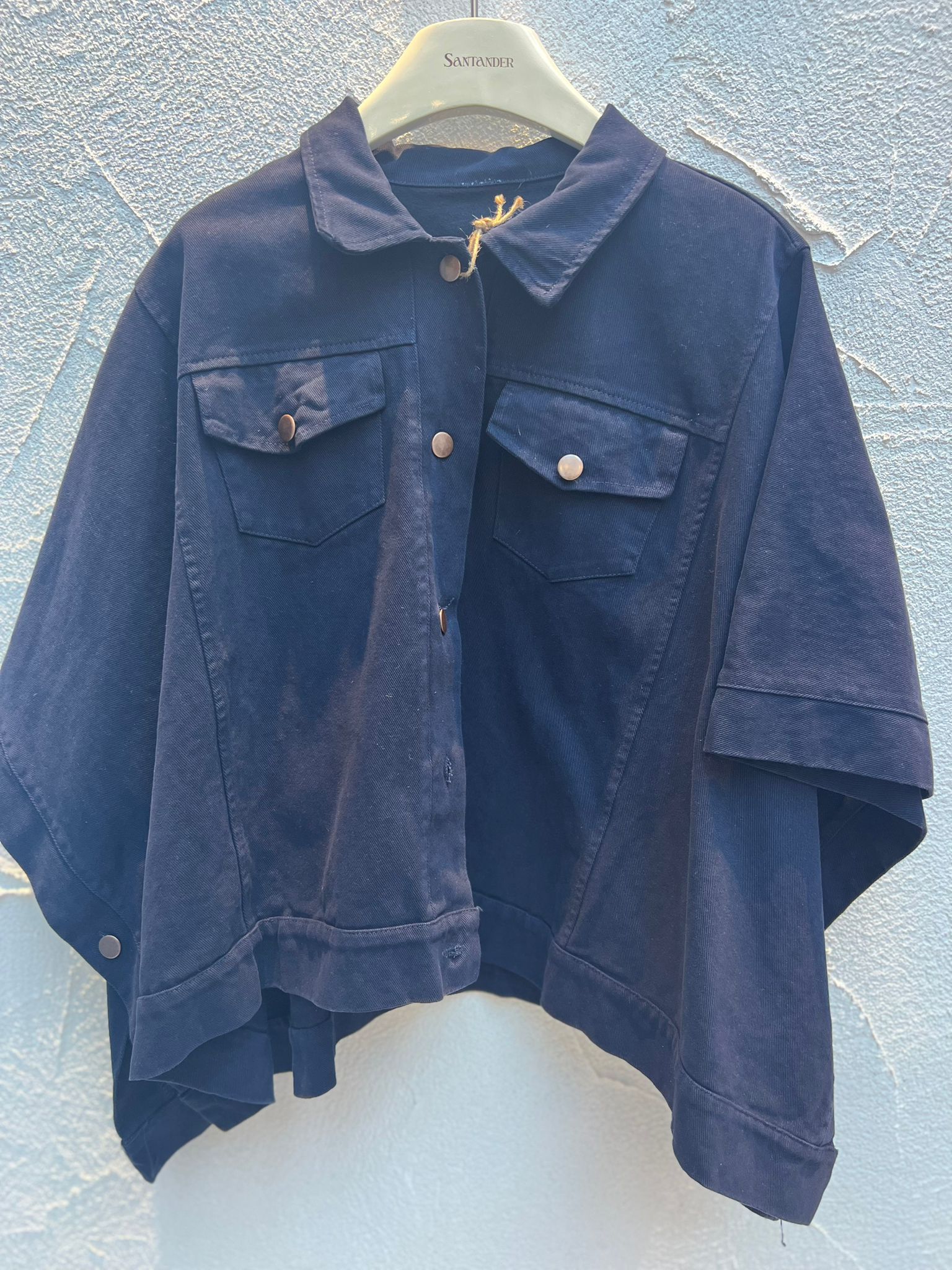 VESTE GILET - NAVY BLUE - 11848