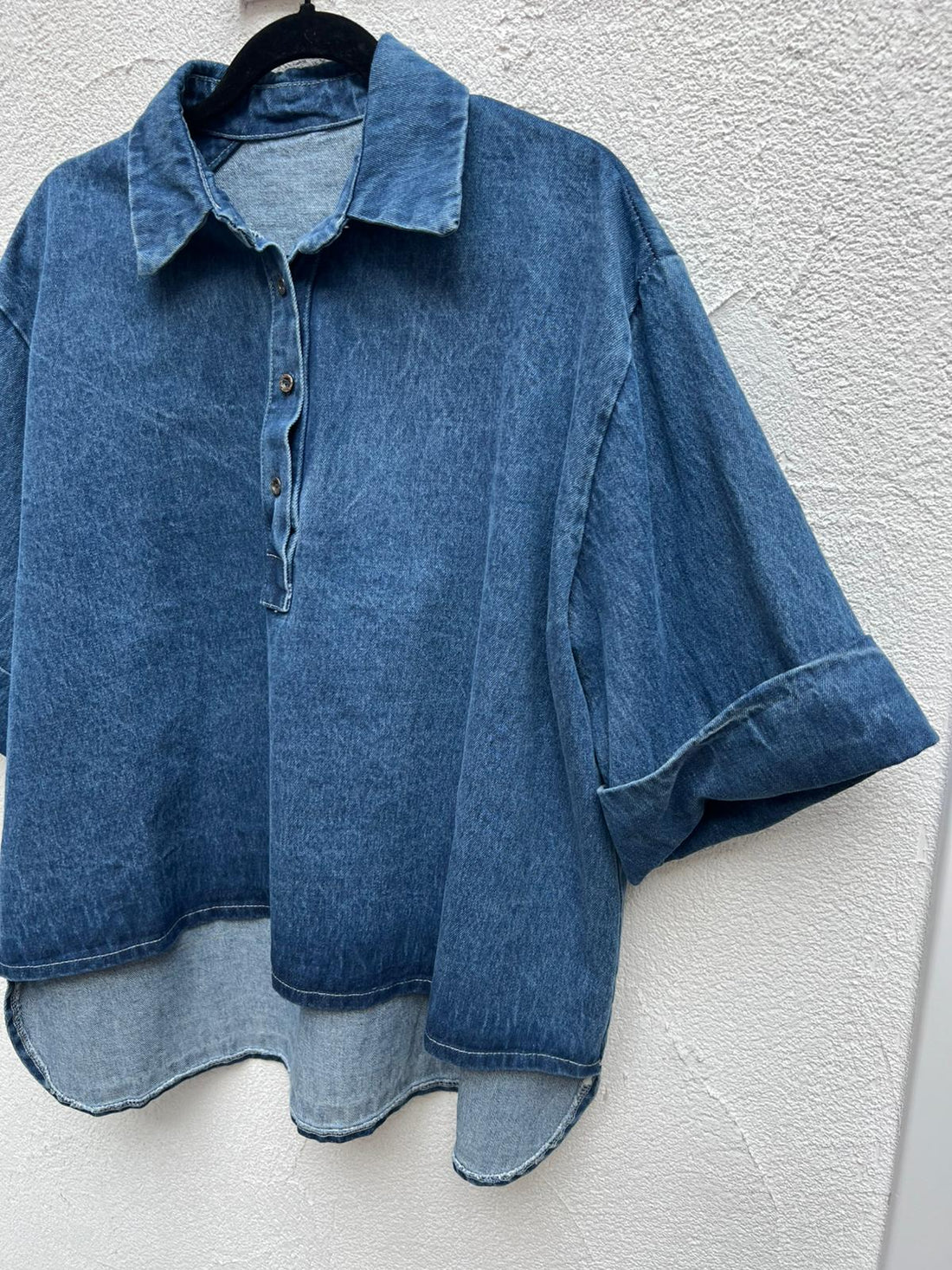 CHEMISE/TUNIQUE - DENIM BLUE - 97253