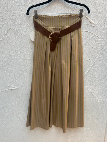 JUPE/SKIRT - BEIGE & YELLOW - 52123PNST