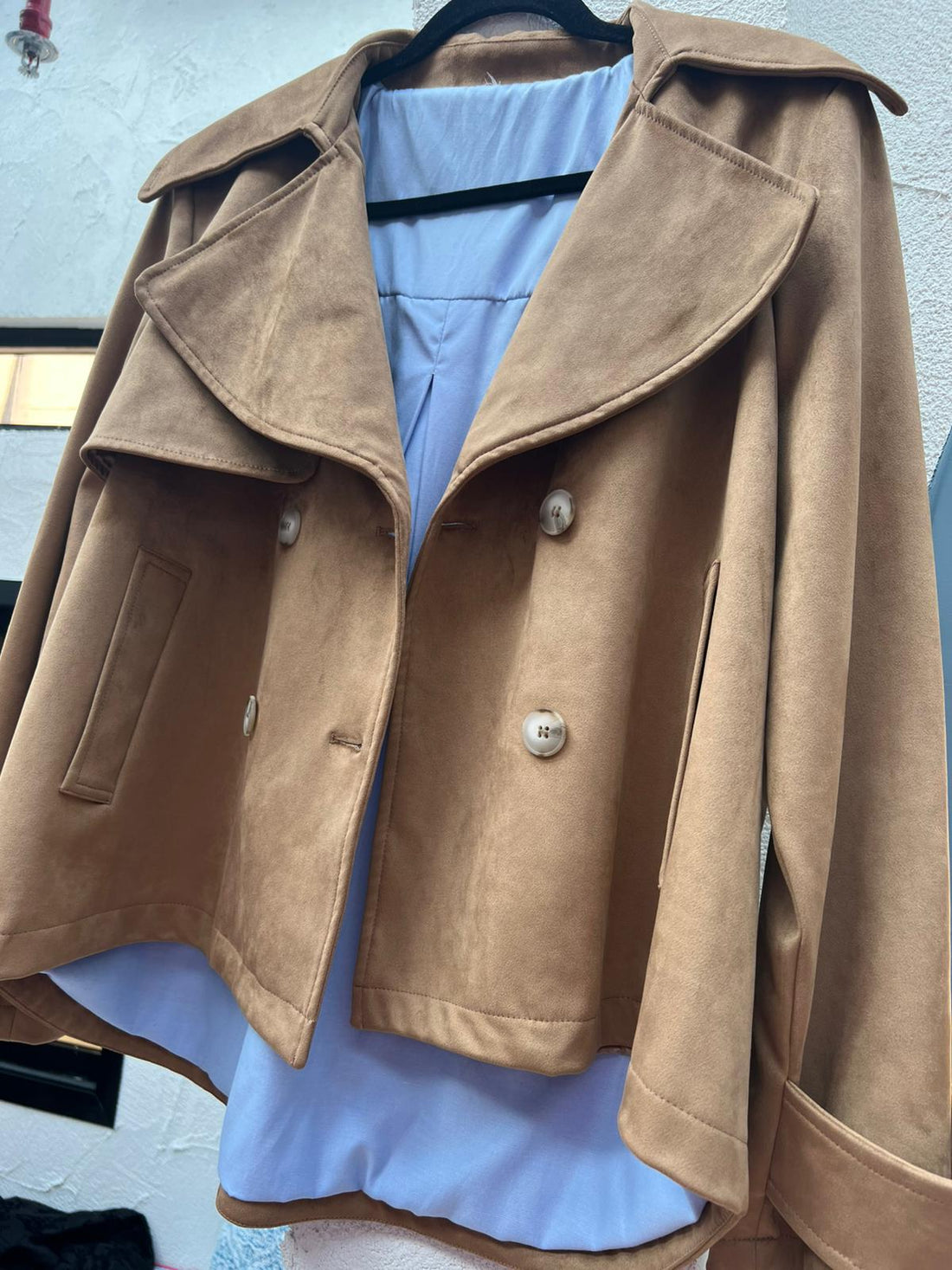 GIACCA C1 - DARK BEIGE - S25J199