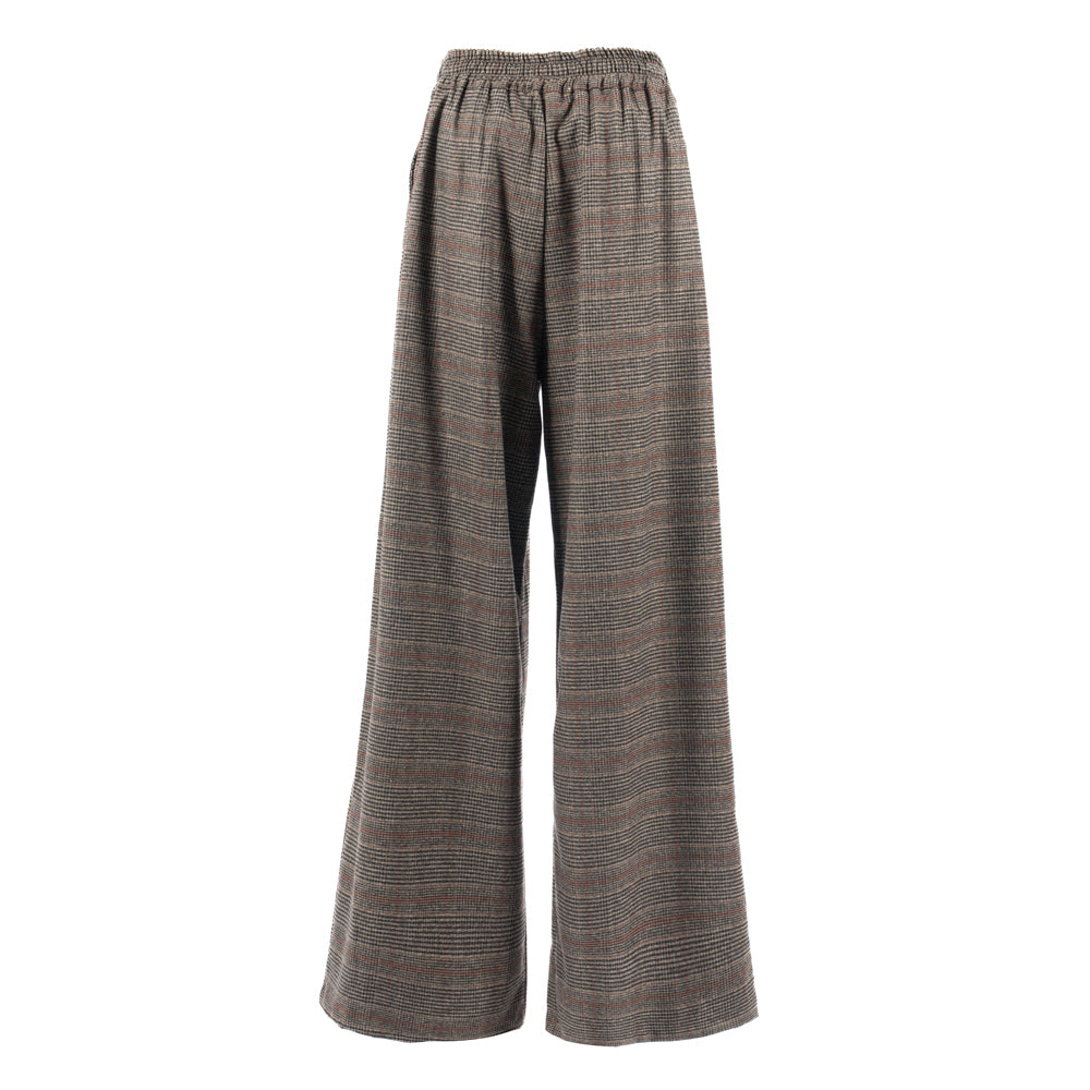 PANTALON CINTURON - 6512-c17 - DARK BROWN