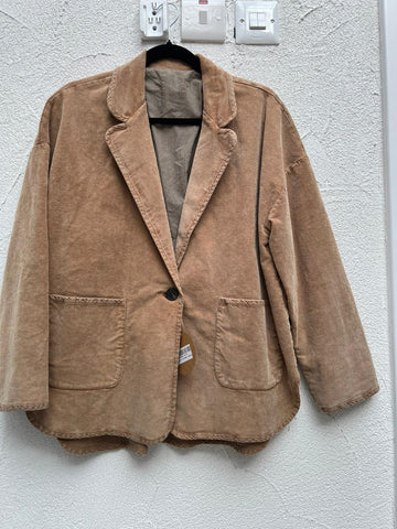 VESTE GILET - LIGHT BROWN - C0200012AAMEDO