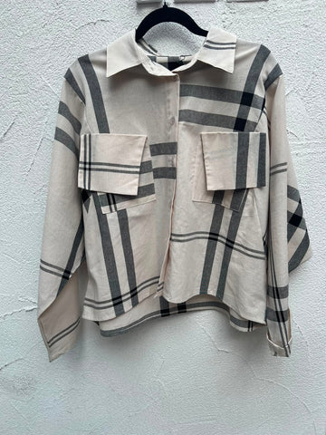 WOMEN SHIRT - BEIGE - 9063