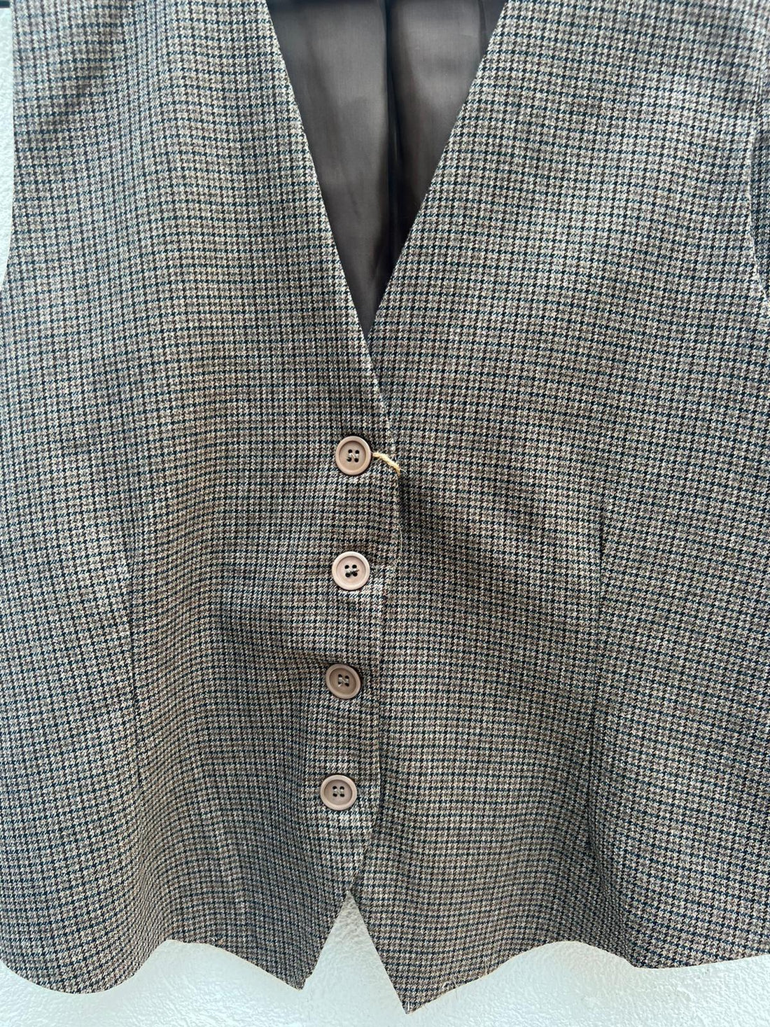 VESTE GILET - BROWN - 35223P03