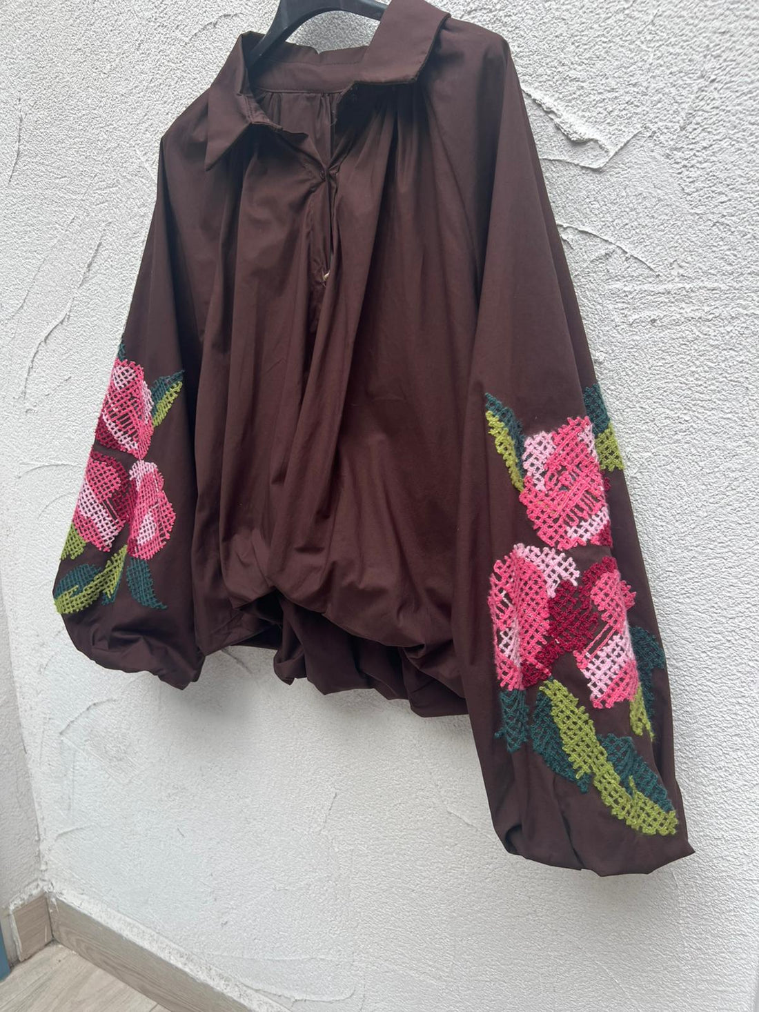 CAMICIA - BROWN - 21982