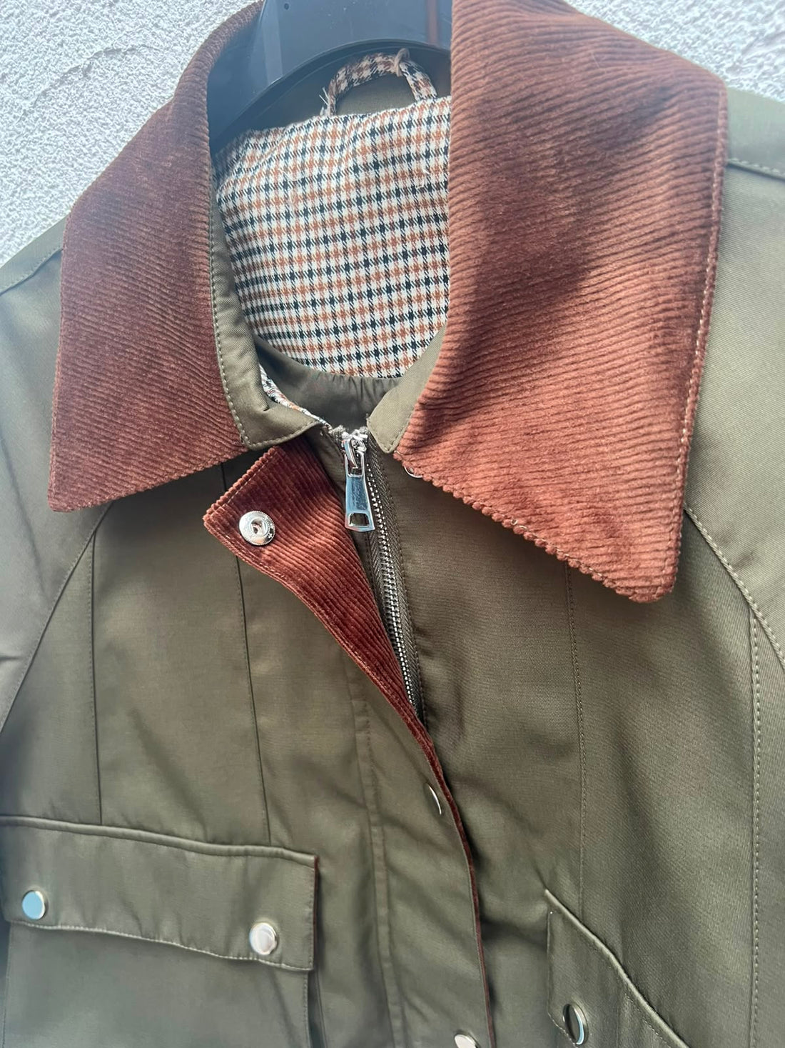 WOMEN'S JACKET - ARMY GREEN - DL30250