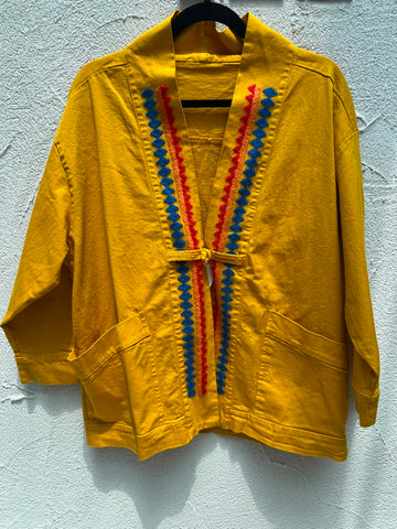 VESTE GILET - YELLOW - 1101125ATOSC