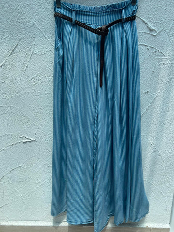 PANTALON INDE - SKY BLUE & WHITE - 824687-A200