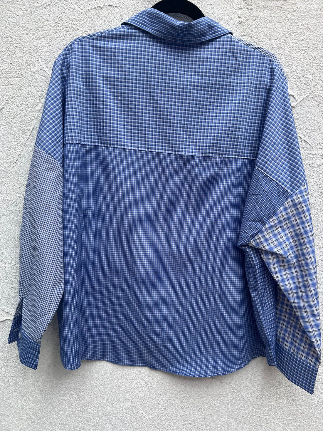 CHEMISE/TUNIQUE - WHITE & BLUE - W5894