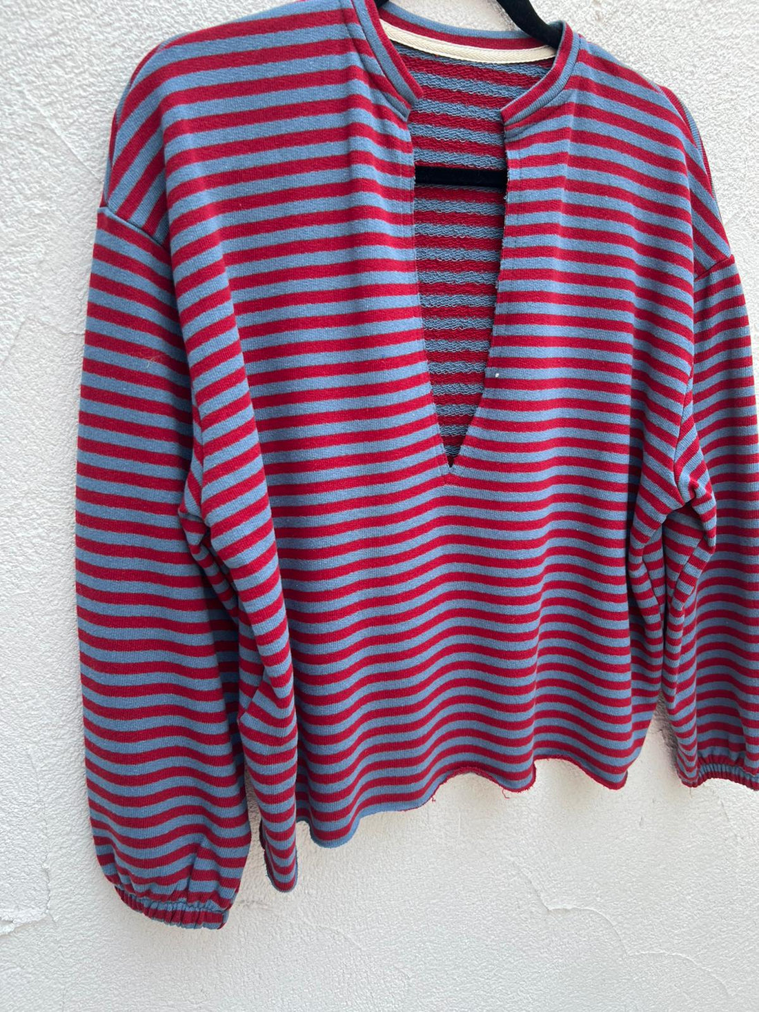 SWEAT - BLUE & RED - 11011104-97027