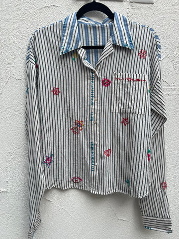 CHEMISE/TUNIQUE - BLACK - SS25-020