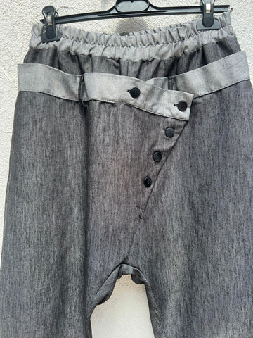 PANTALONI DA DONNA - DARK GRAY - 6617