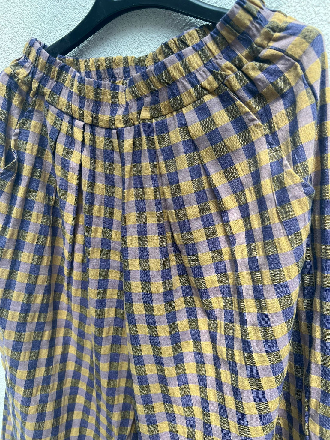 PANTALON - BEIGE, GRAY & GREEN - 9500360a30065