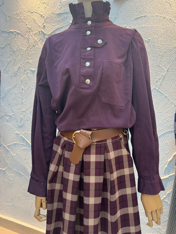 CHEMISE/TUNIQUE - BURGUNDY - 80722