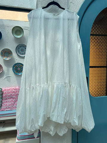 WOMAN DRESS - WHITE - 240862