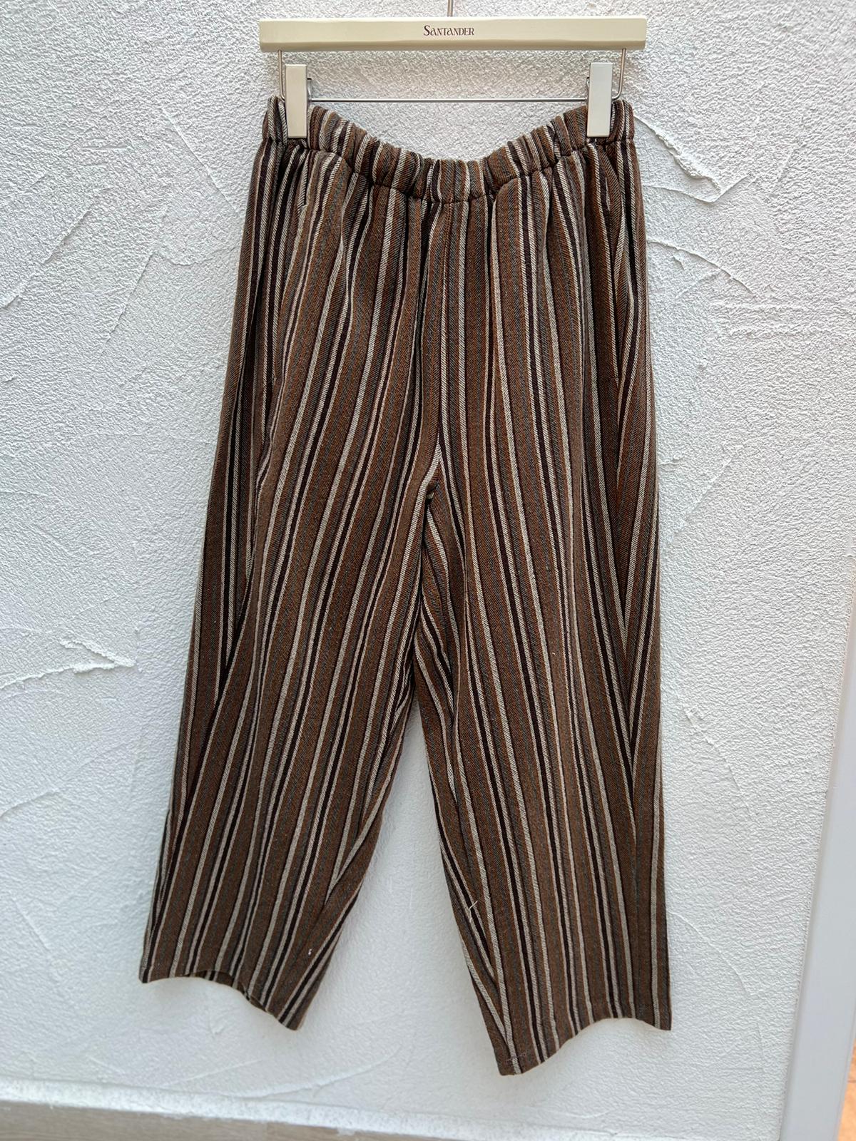 PANTALON - BEIGE & BROWN - 950053-81040