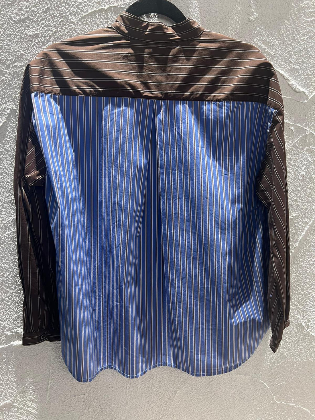 CHEMISE/TUNIQUE - BLUE & BROWN - 1100834