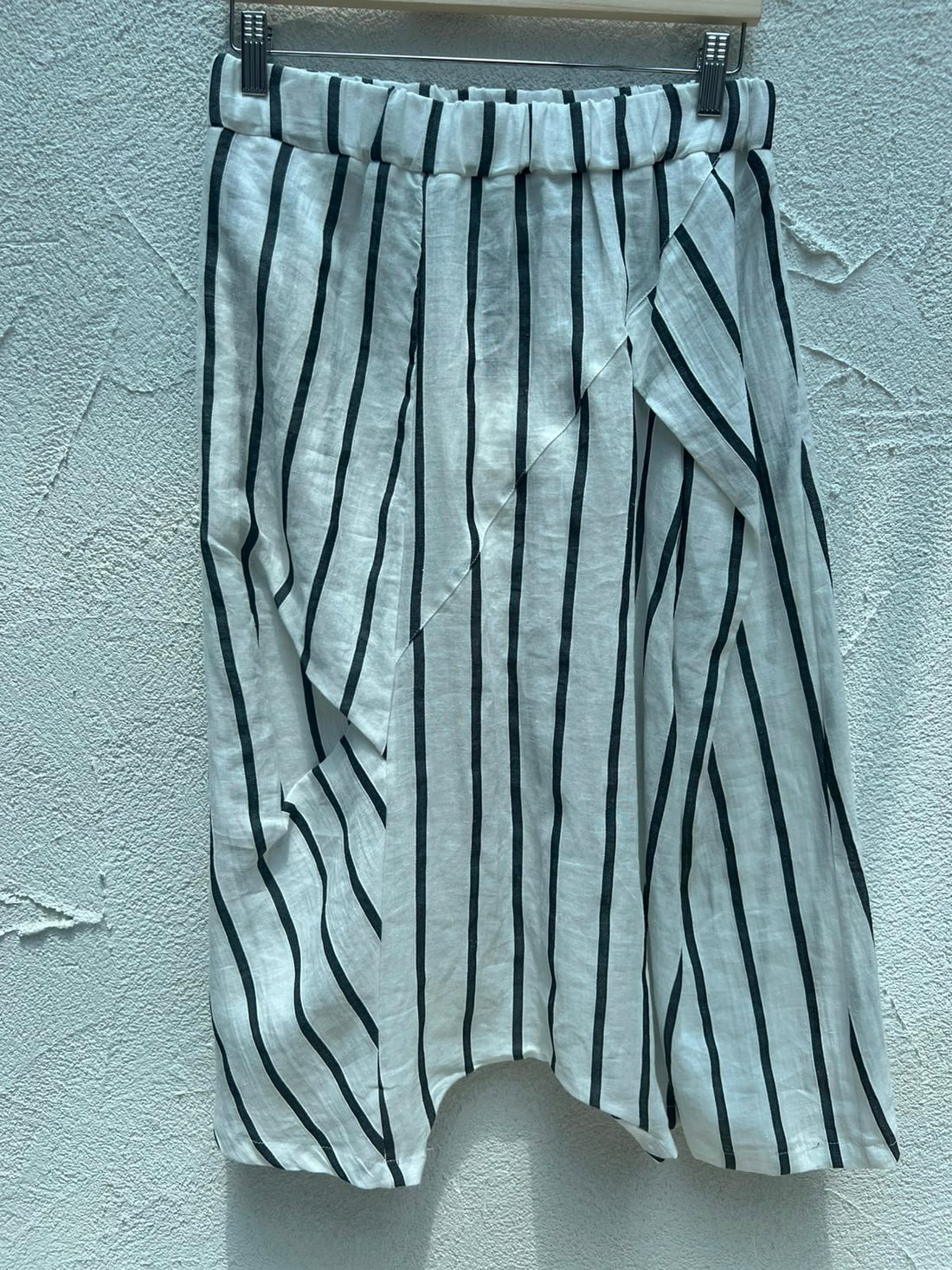 Harem Trousers In Striped Fabric - 924029