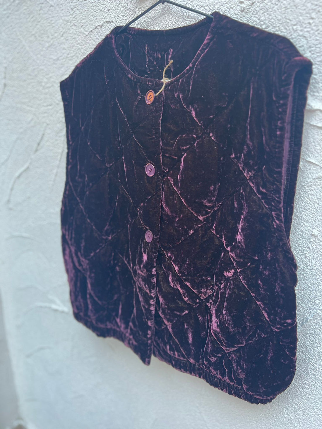 VESTE GILET - VIOLET - 81708