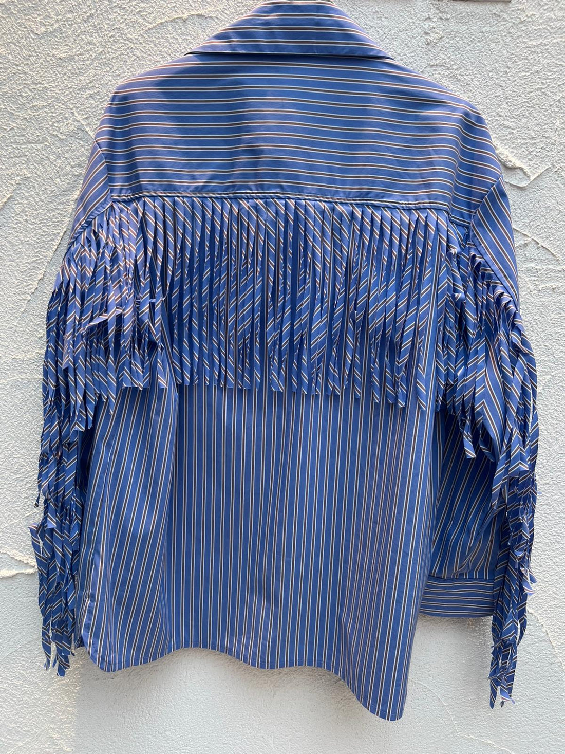 CAMICIA - BLUE & MAROON - H4816-C19